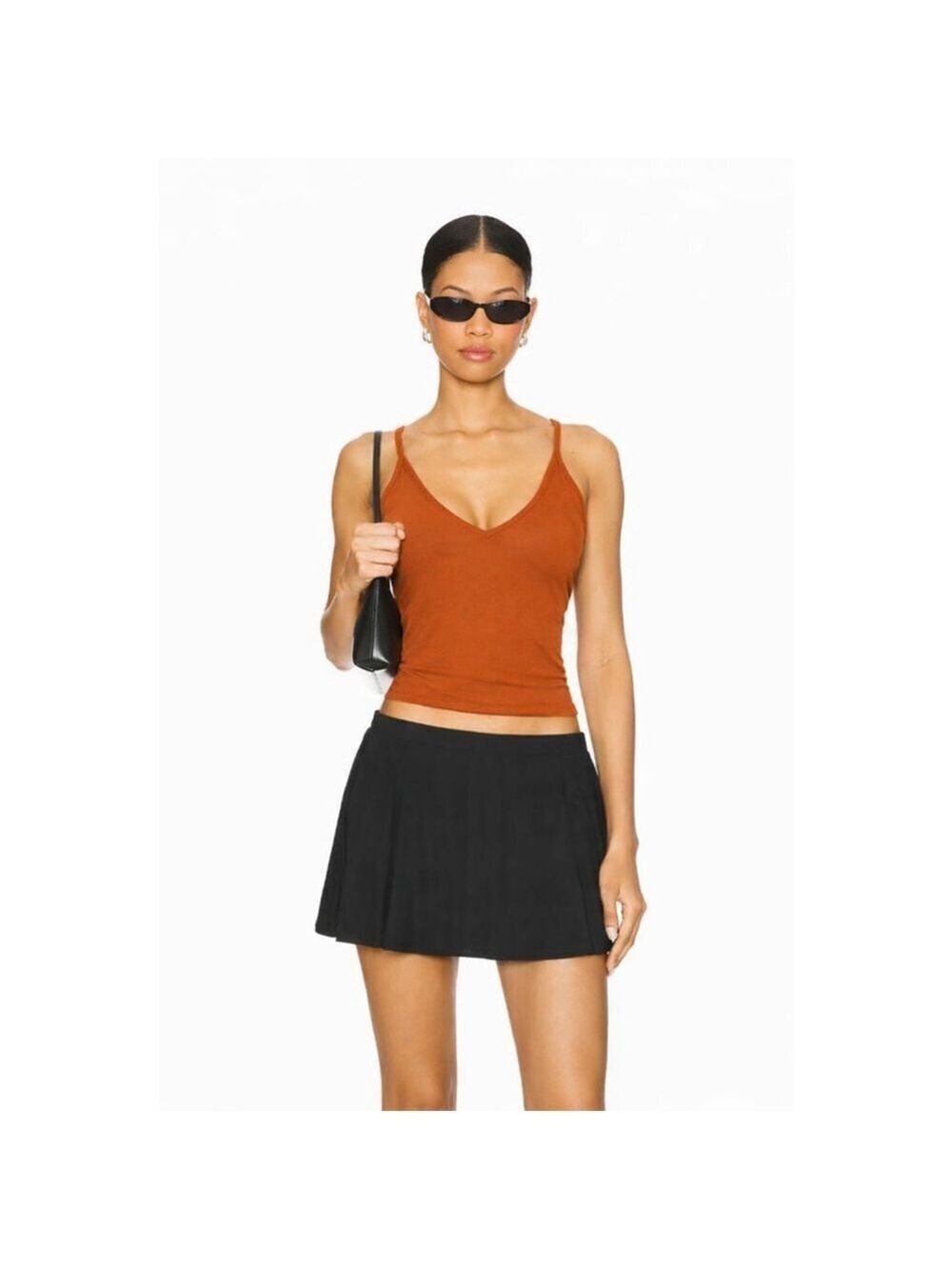 SKIMS Smooth Skimpy Strap Tank Top Brown Size 3X NWT
